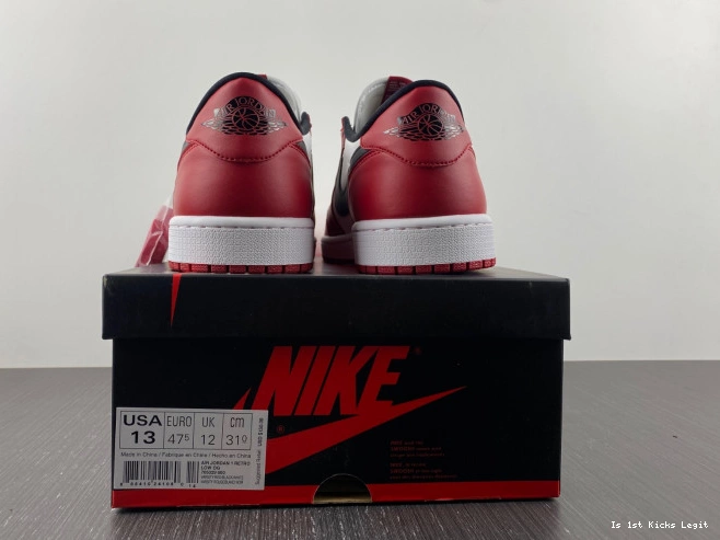 Low Jordan Chicago Retro 705329-600 Air 1 0818